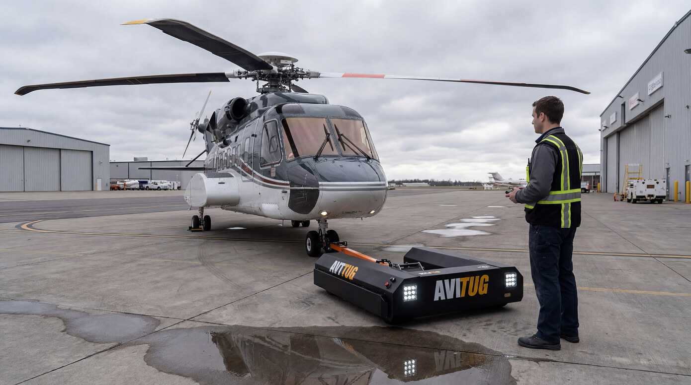 Helicópteros com rodas